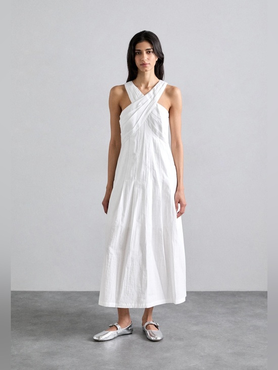 Sandro Dresses & Skirts - Sandro Sleeveless Wrap Maxi Dress Sz EU 36